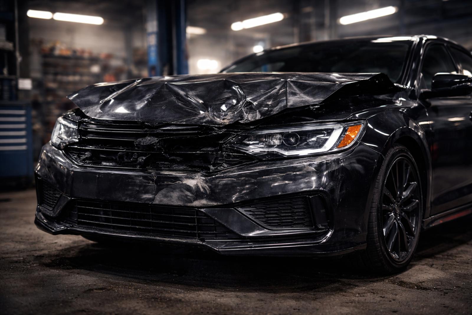 Deer or animal collision damage repair